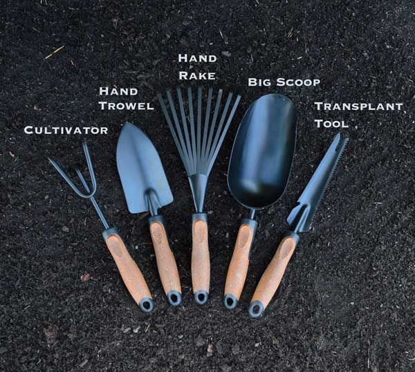 best heavy duty garden tool set Five Piece Garden Tool Set – Olmsted Forge